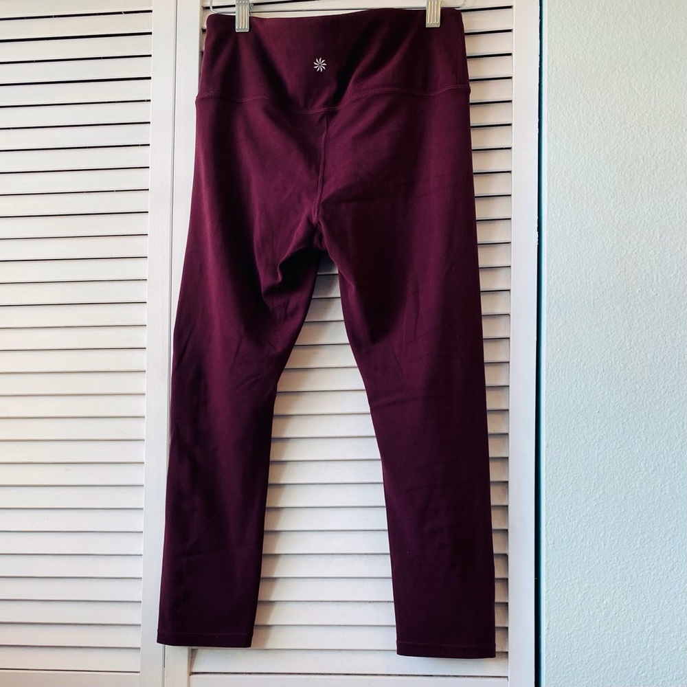 🪷LOT (3) ATHLETA HIGH-RISE CROP LEGGINGS - Picture 7 of 9